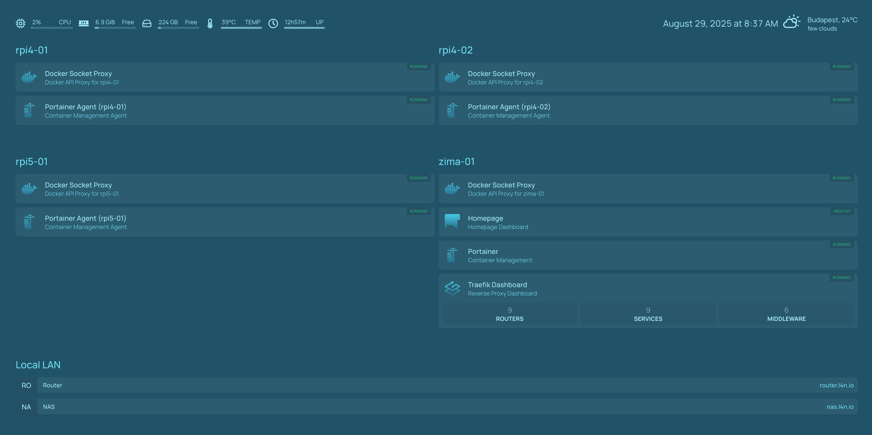 Homepage